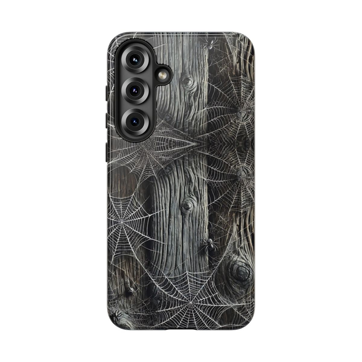 Spiderwebs Barnwood Tough Case