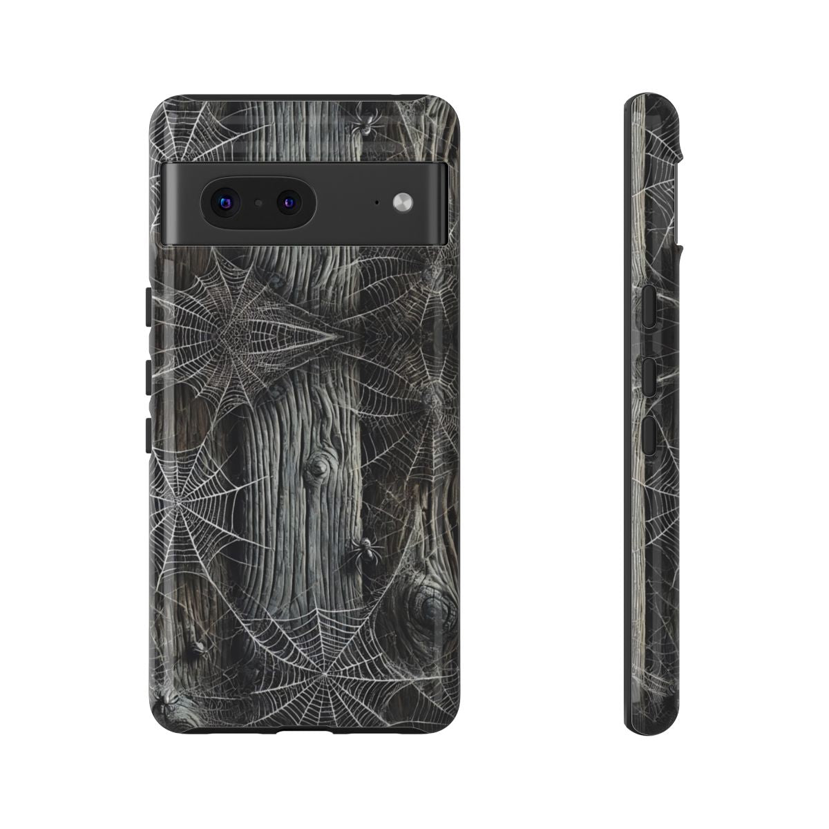 Spiderwebs Barnwood Tough Case