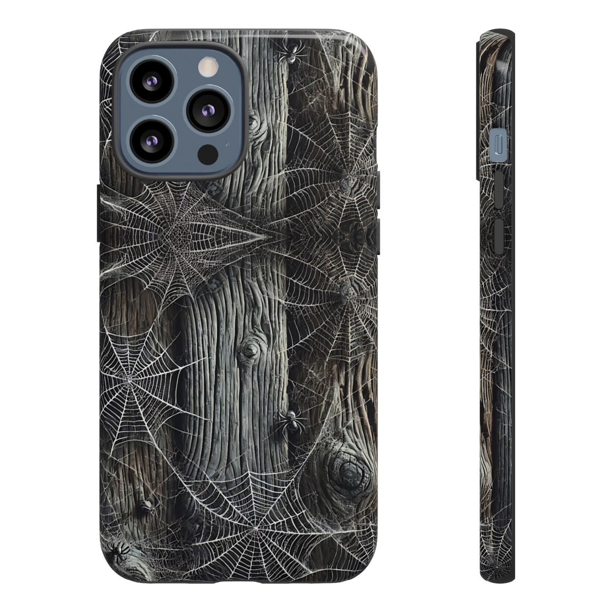 Spiderwebs Barnwood Tough Case