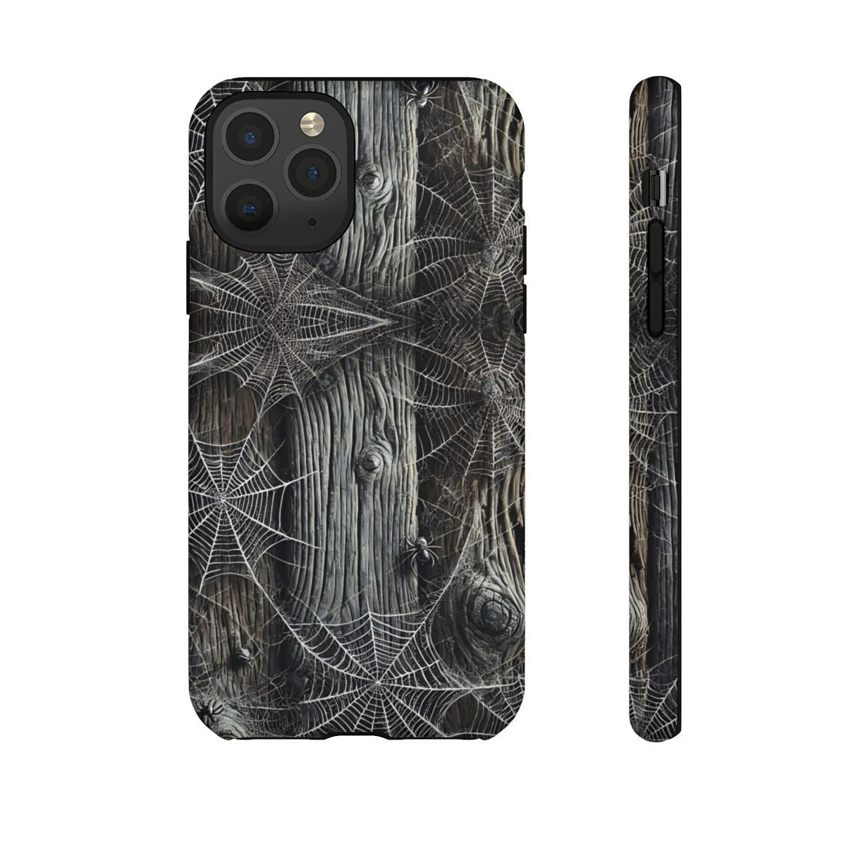 Spiderwebs Barnwood Tough Case