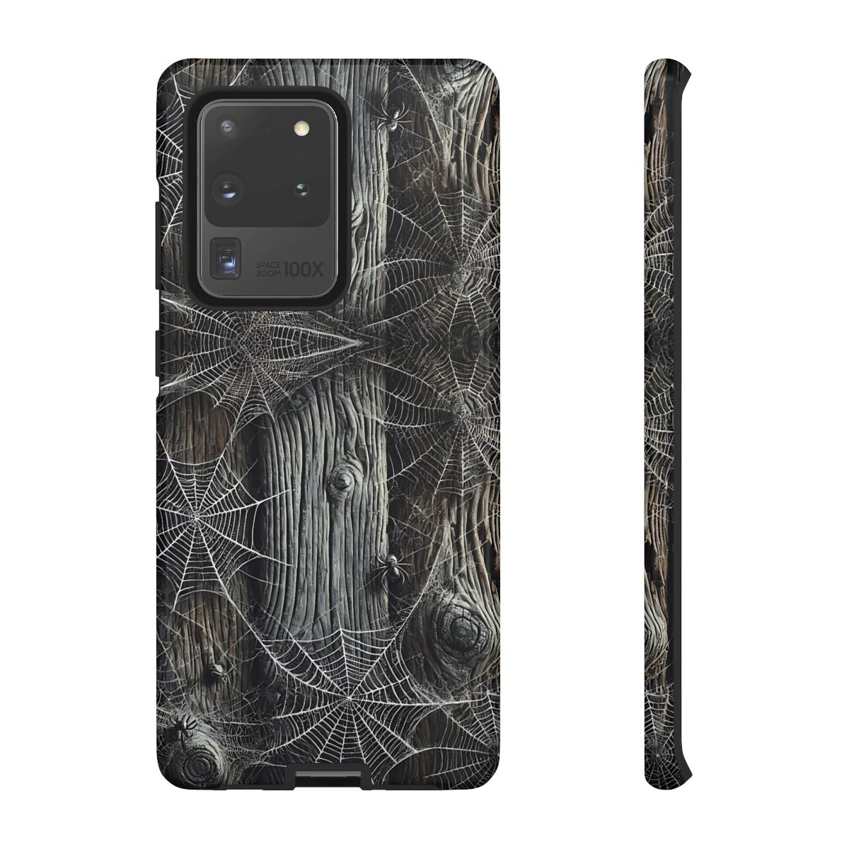 Spiderwebs Barnwood Tough Case