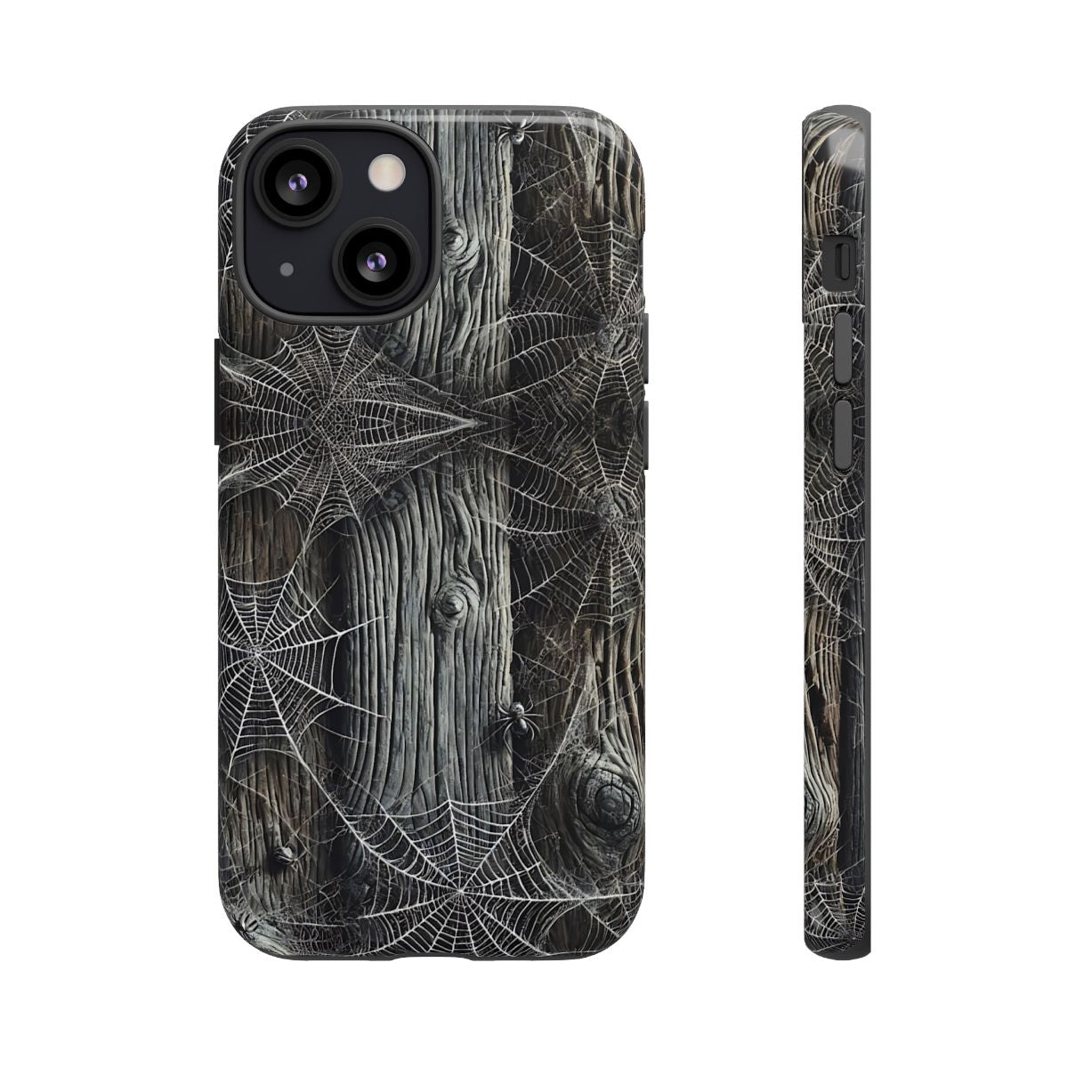 Spiderwebs Barnwood Tough Case