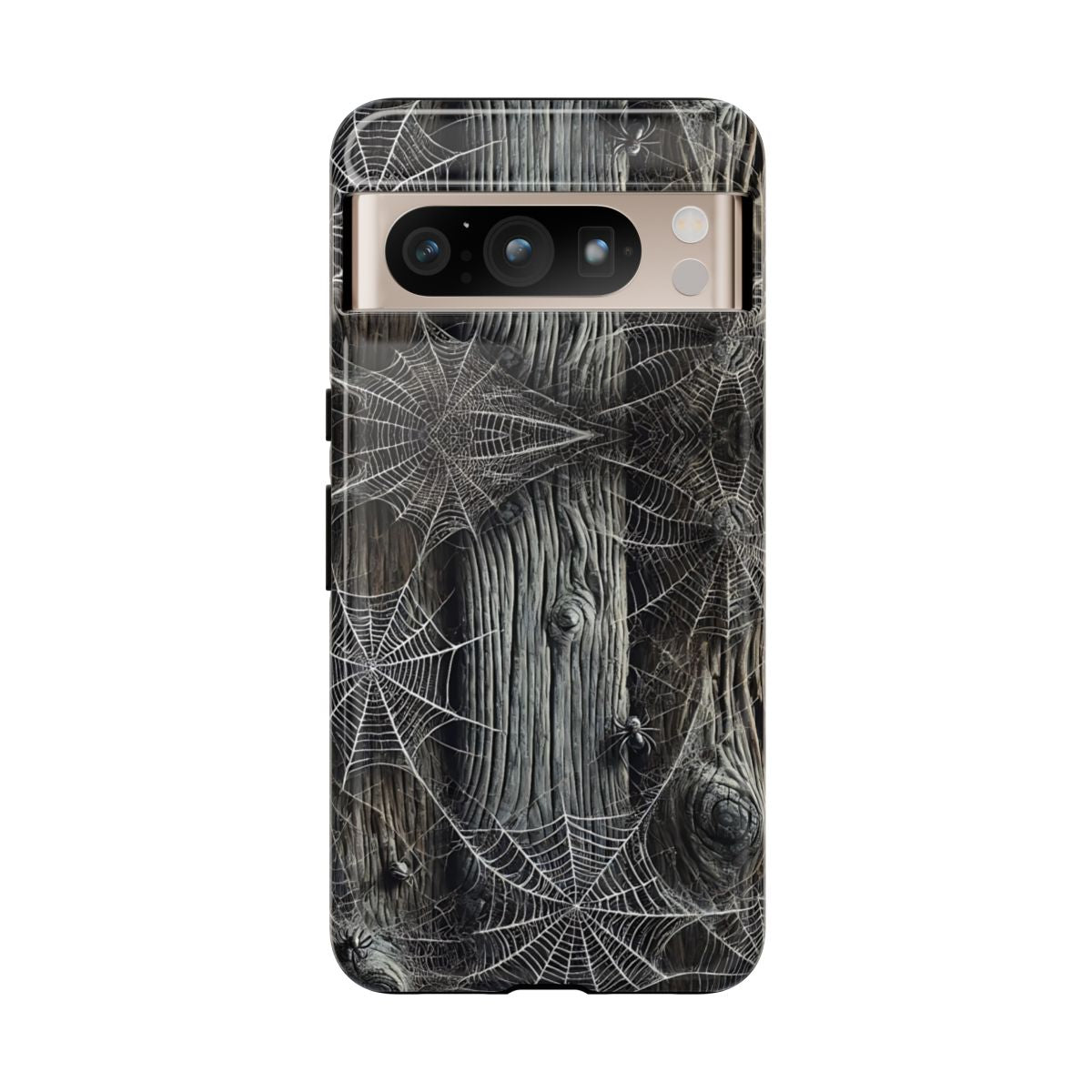 Spiderwebs Barnwood Tough Case