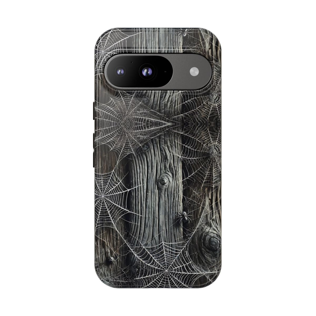 Spiderwebs Barnwood Tough Case