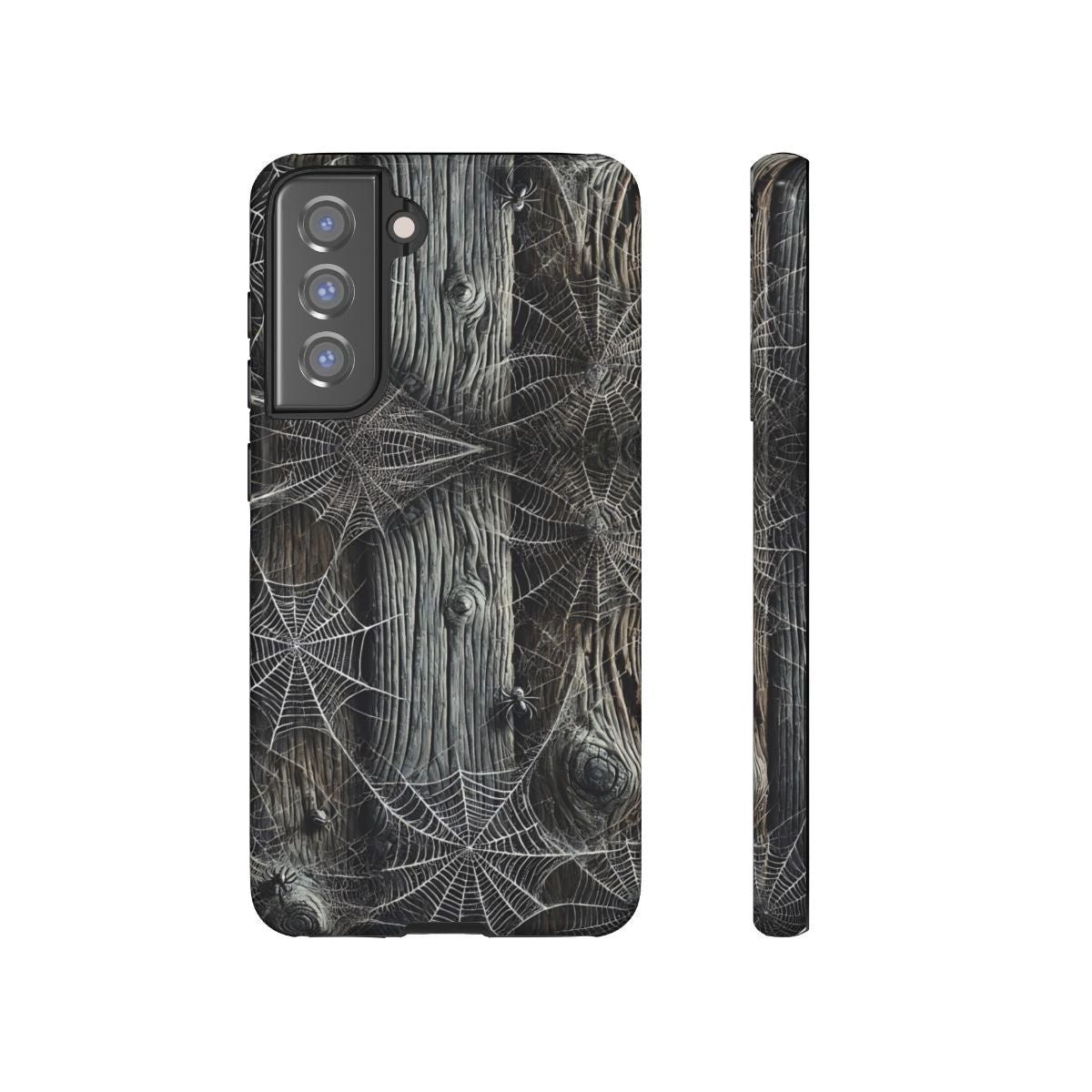 Spiderwebs Barnwood Tough Case