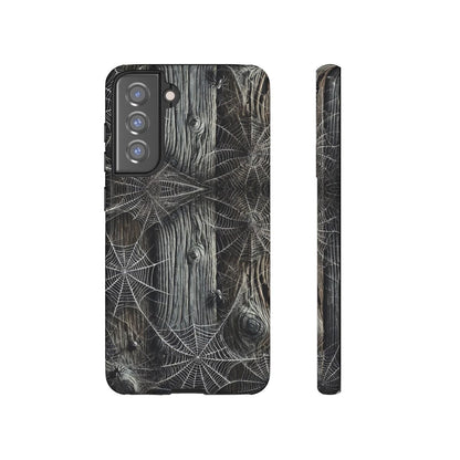 Spiderwebs Barnwood Tough Case
