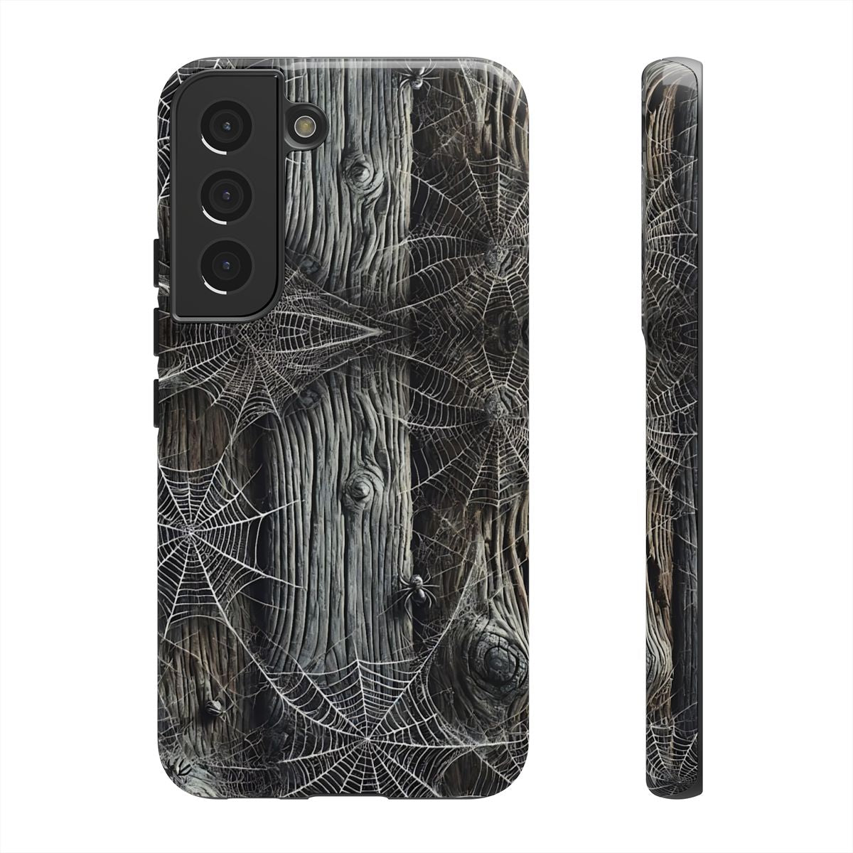 Spiderwebs Barnwood Tough Case