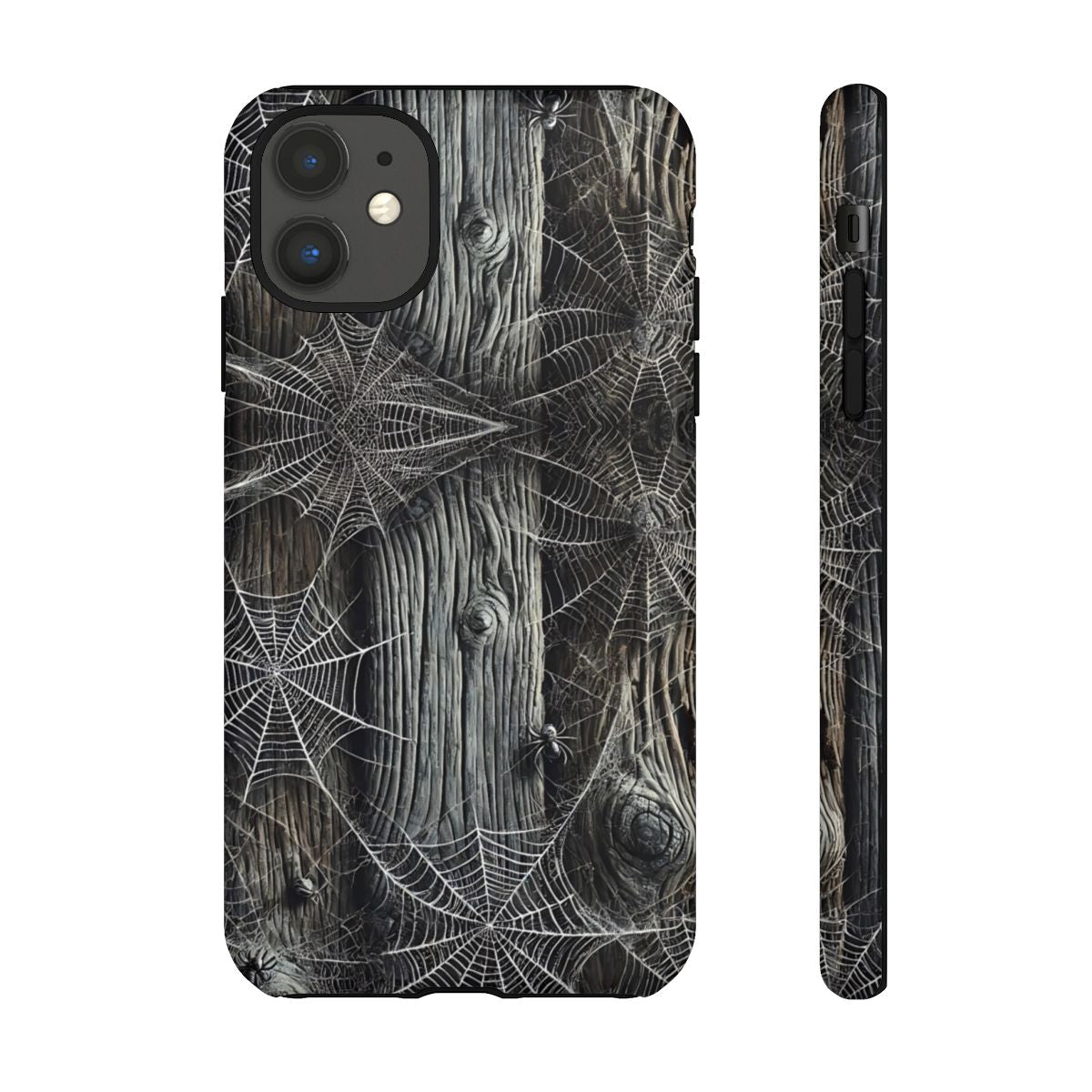 Spiderwebs Barnwood Tough Case