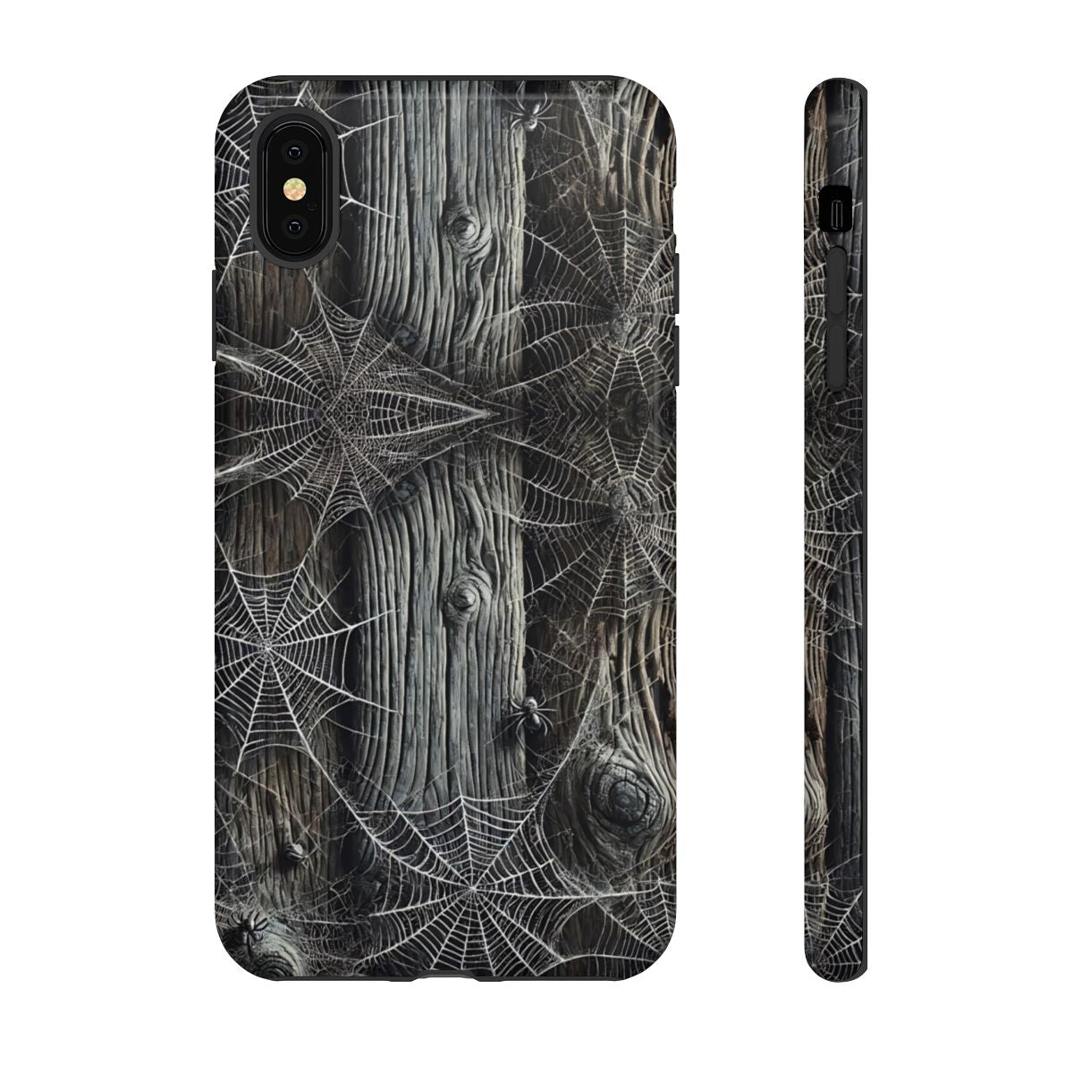 Spiderwebs Barnwood Tough Case