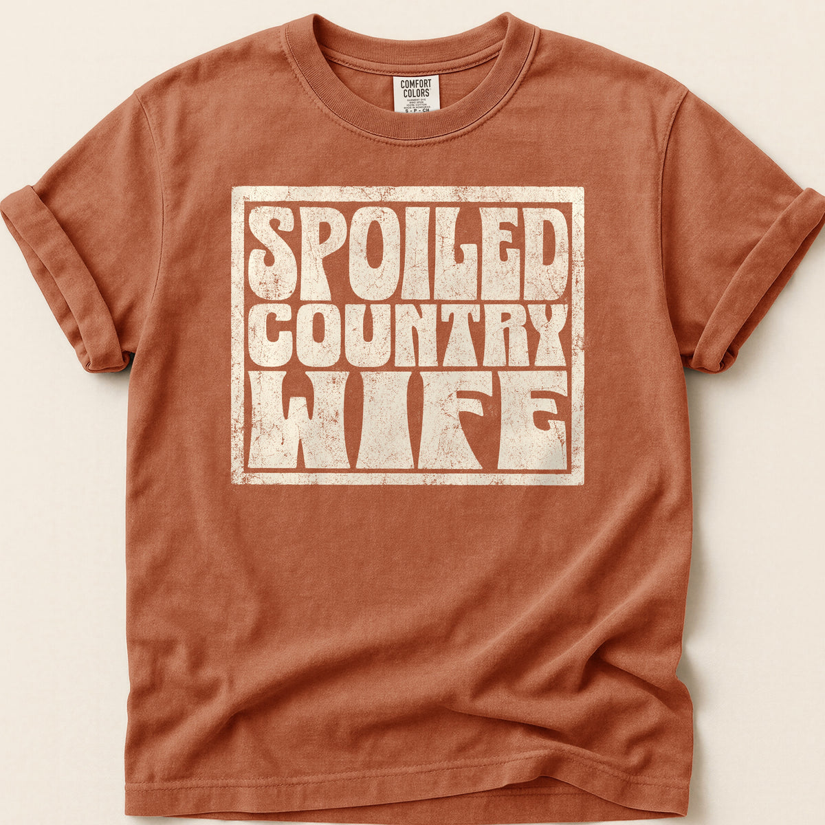 Spoiled Country Wife T-shirt on Yam