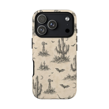 Spooky Desert Toile Tough Case - iPhone 18 Pro