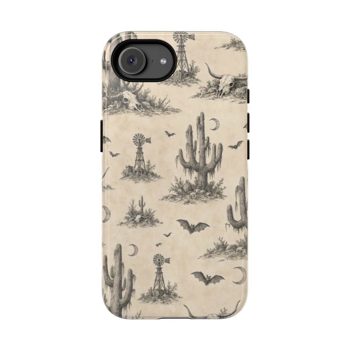 Spooky Desert Toile Tough Case - iPhone 17e