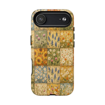 Spring Patchwork Magnetic Case