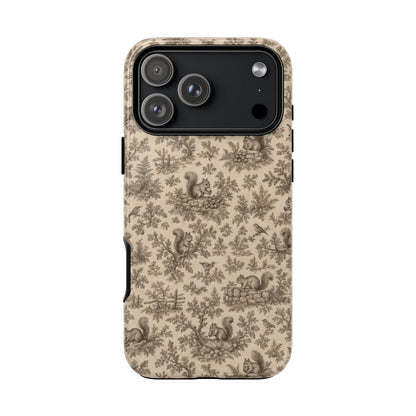 Squirrel Toile Tough Case - iPhone 18 Pro Max