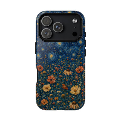 Starry Night Wildflowers Magnetic Case - iPhone 18 Pro