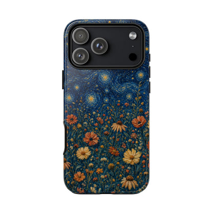 Starry Night Wildflowers Tough Case - iPhone 18 Pro Max