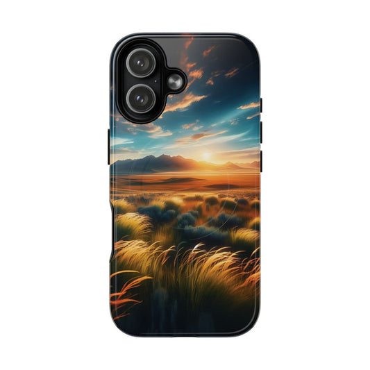 Sunset Prairie Magnetic Case