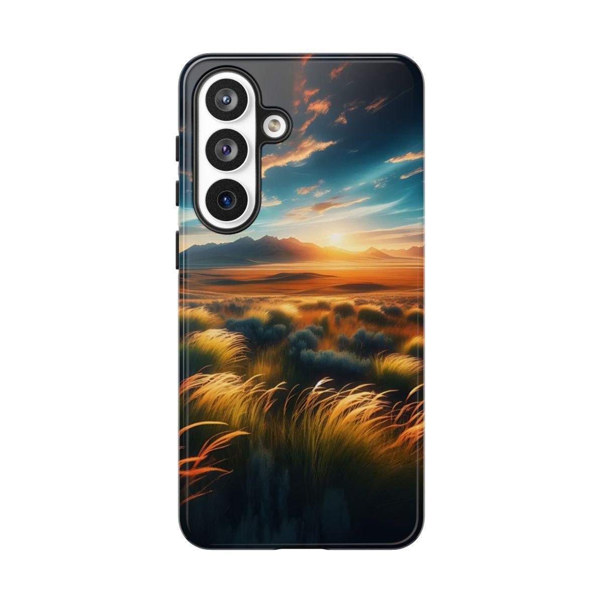 Sunset Prairie Tough Case