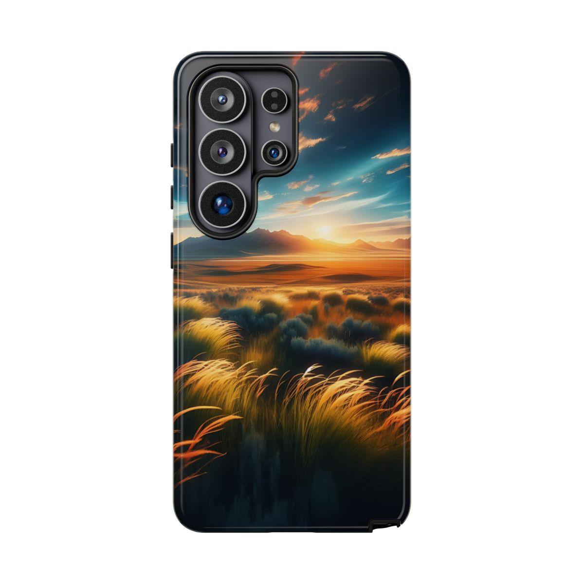 Sunset Prairie Tough Case