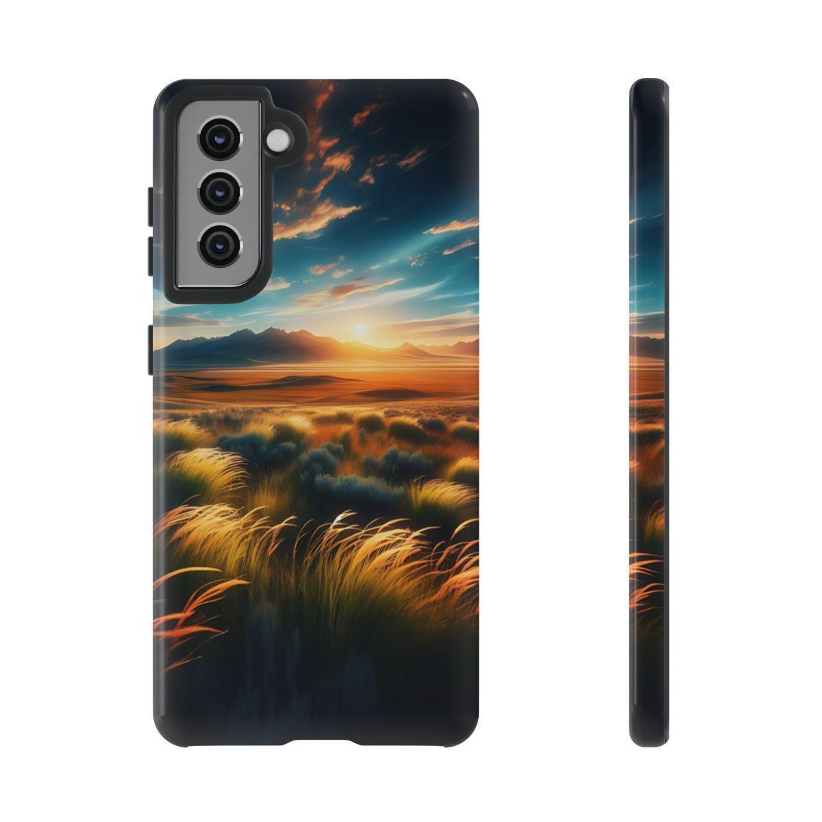 Sunset Prairie Tough Case