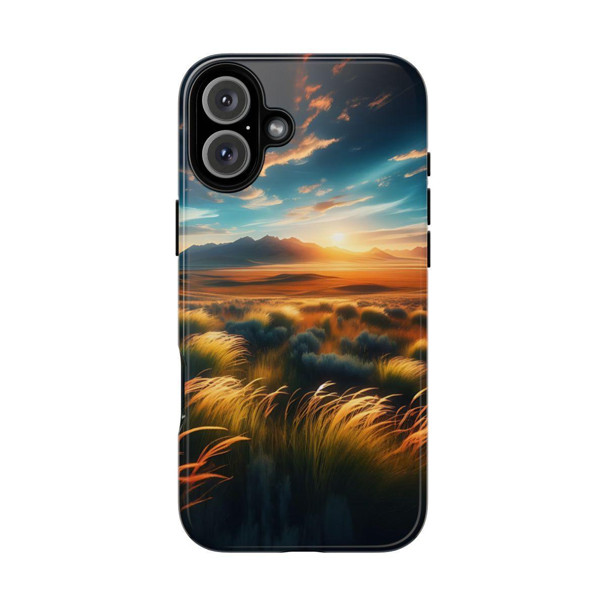 Sunset Prairie Tough Case
