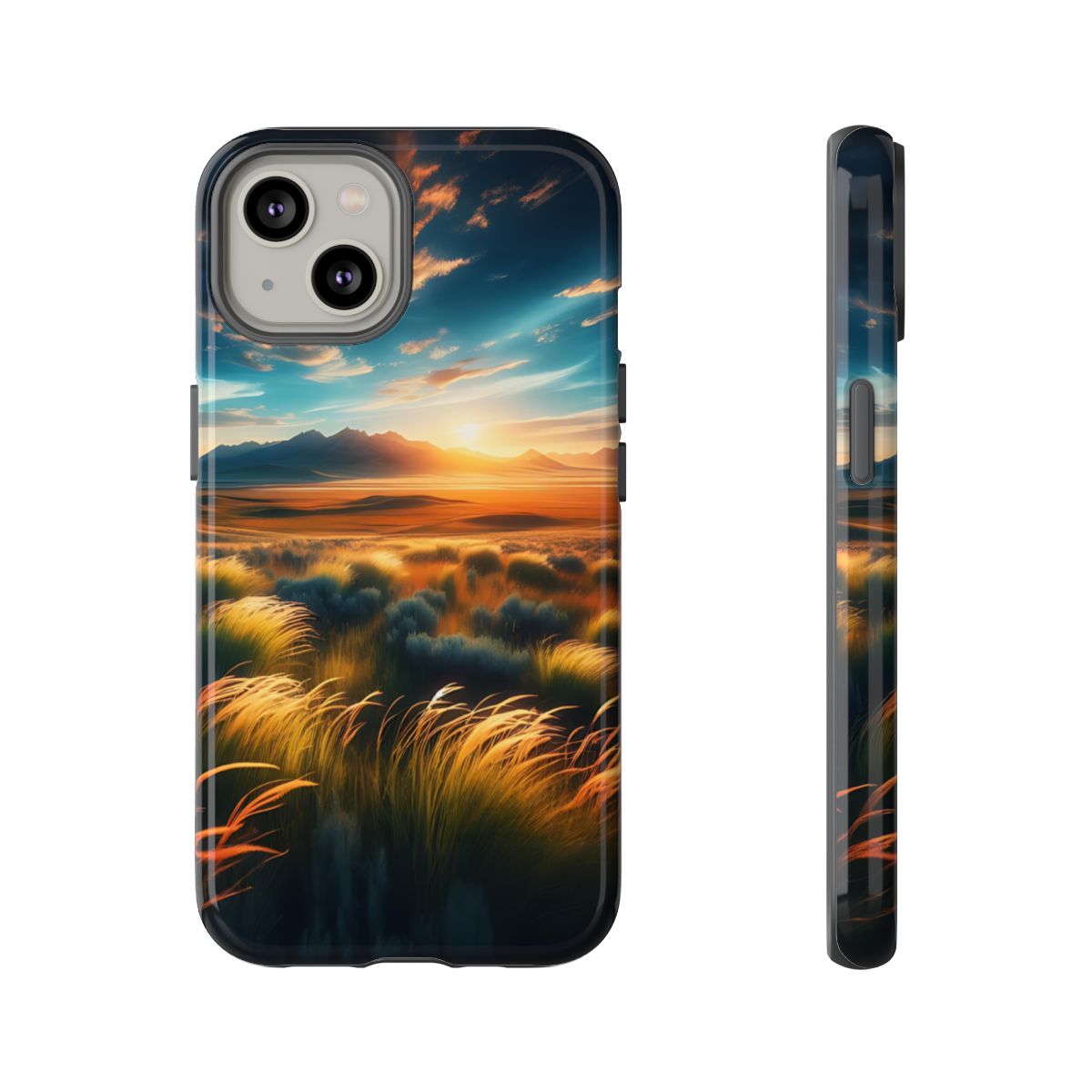 Sunset Prairie Tough Case