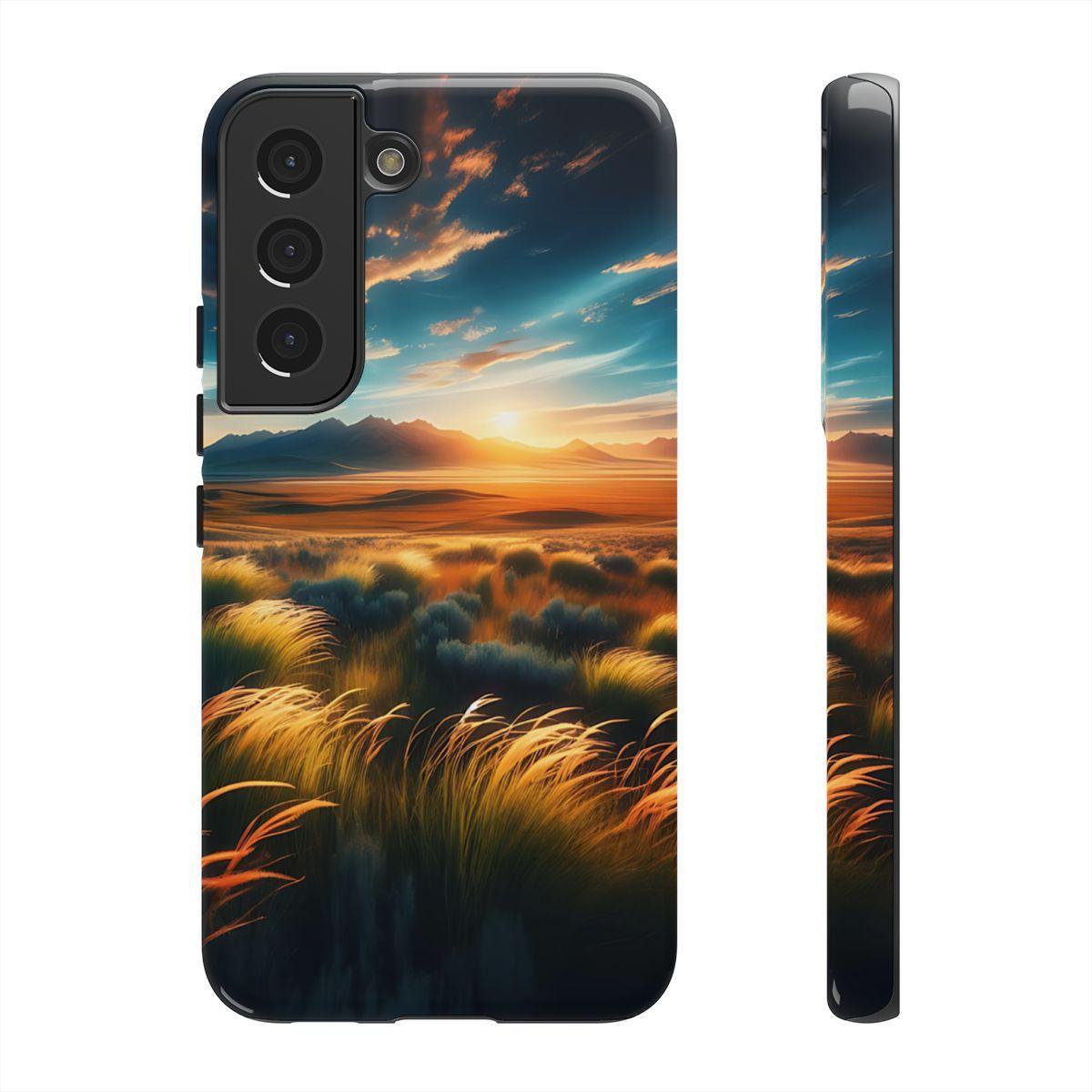 Sunset Prairie Tough Case