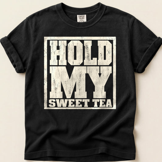 Sweet Tea T-shirt on Black