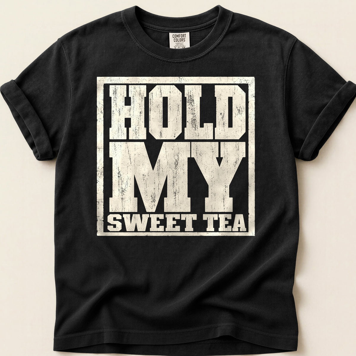 Sweet Tea T-shirt on Black