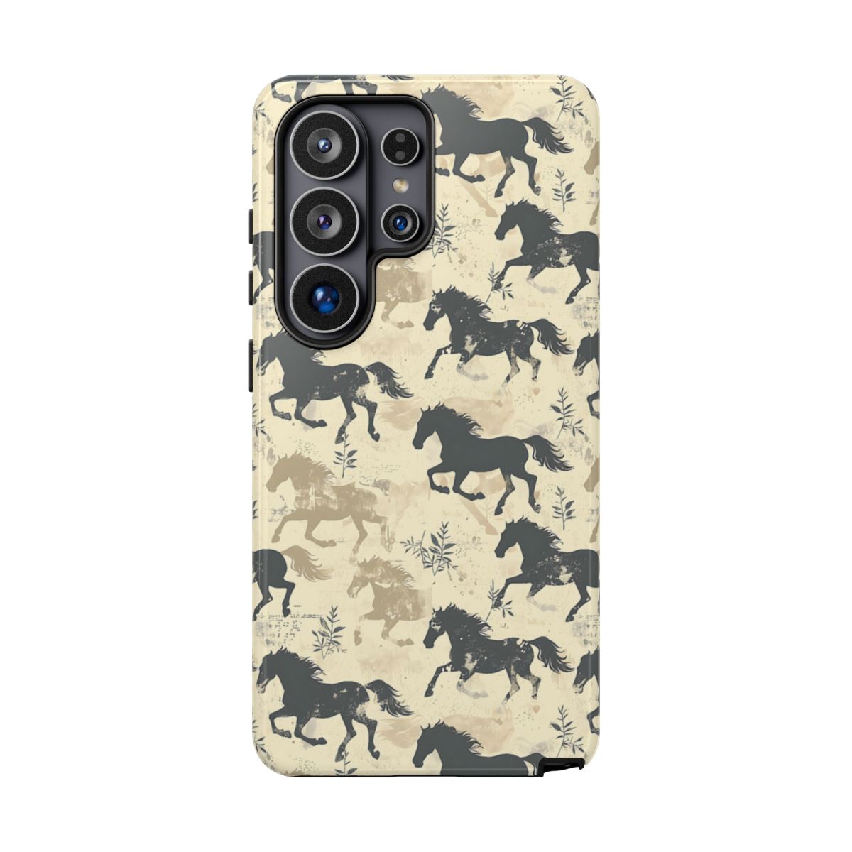 Taupe Horses Tough Case