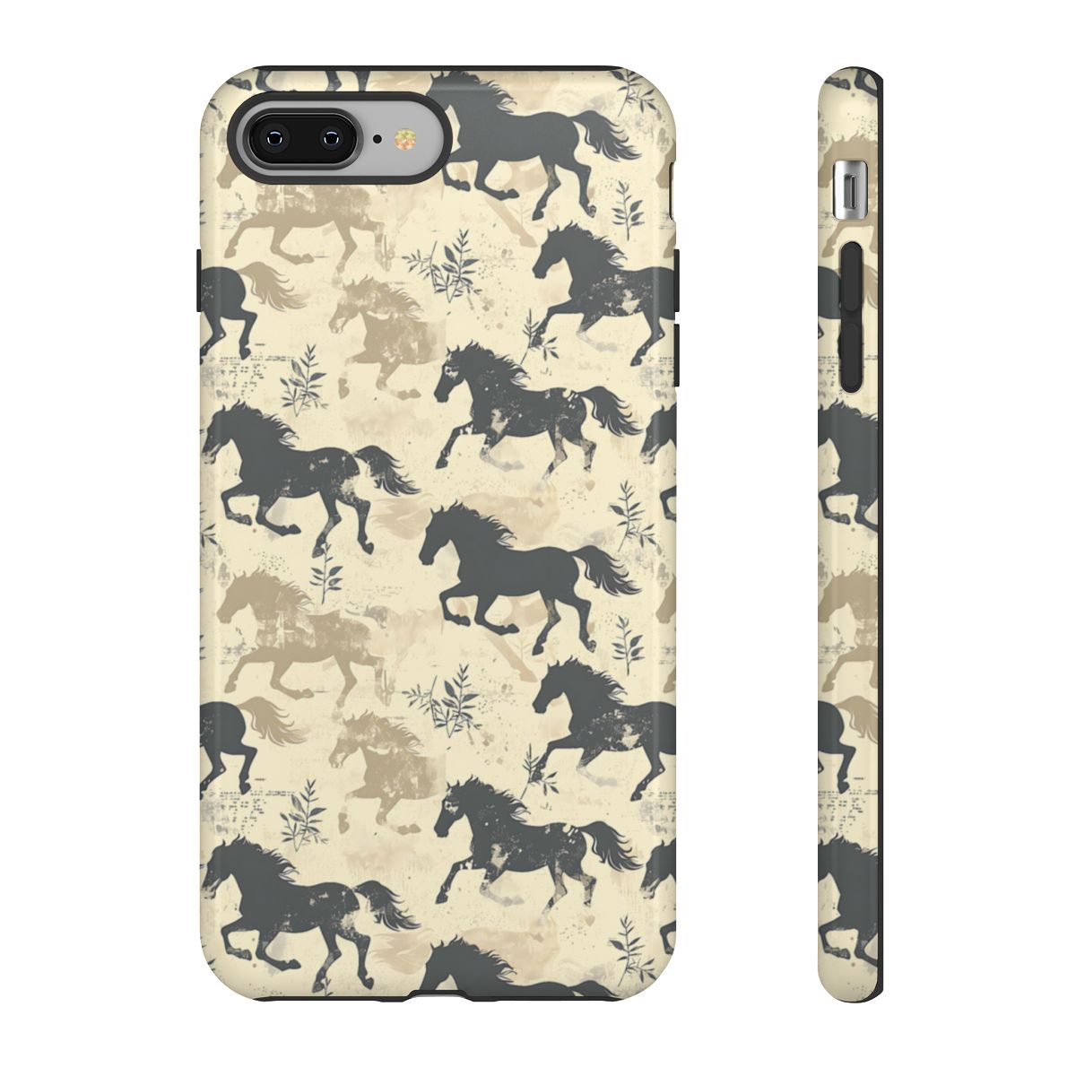 Taupe Horses Tough Case