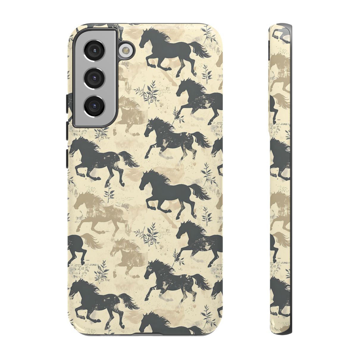 Taupe Horses Tough Case