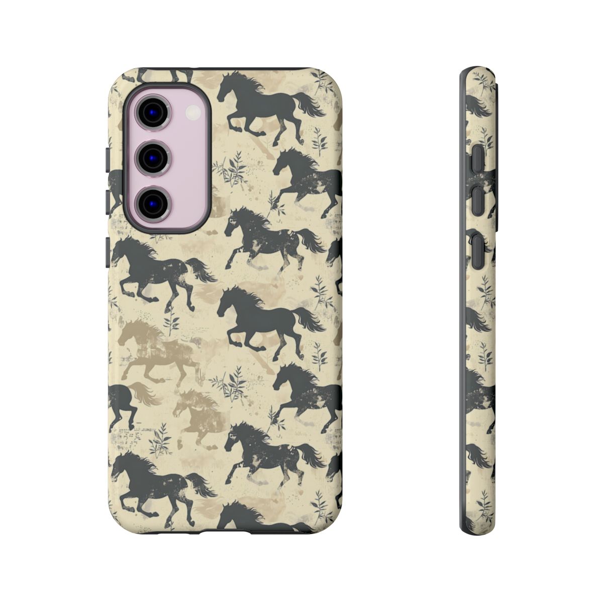Taupe Horses Tough Case