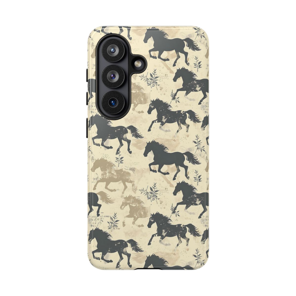 Taupe Horses Tough Case
