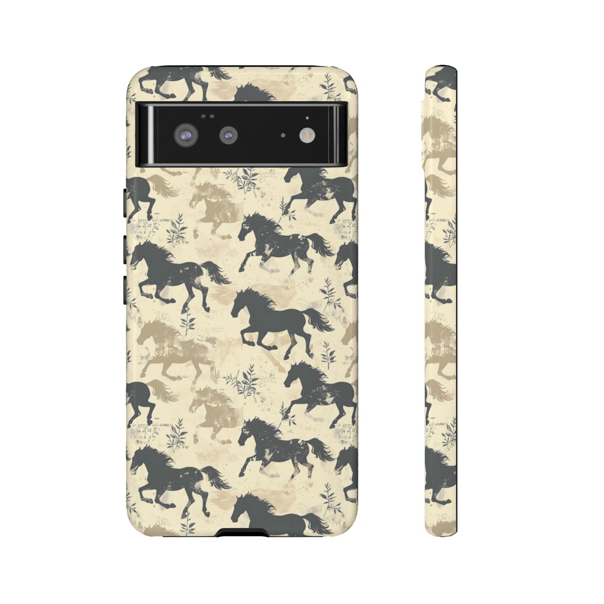Taupe Horses Tough Case