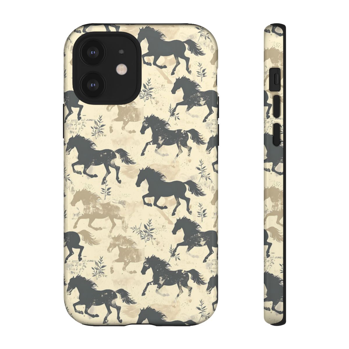 Taupe Horses Tough Case