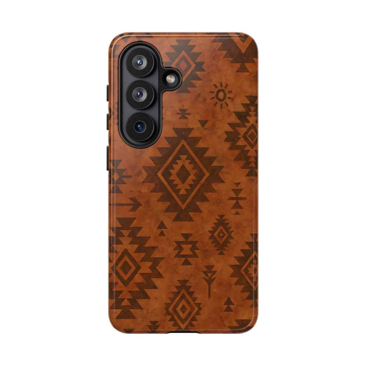 Terracotta Aztec Tough Case