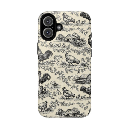 Toile Chickens Magnetic Case