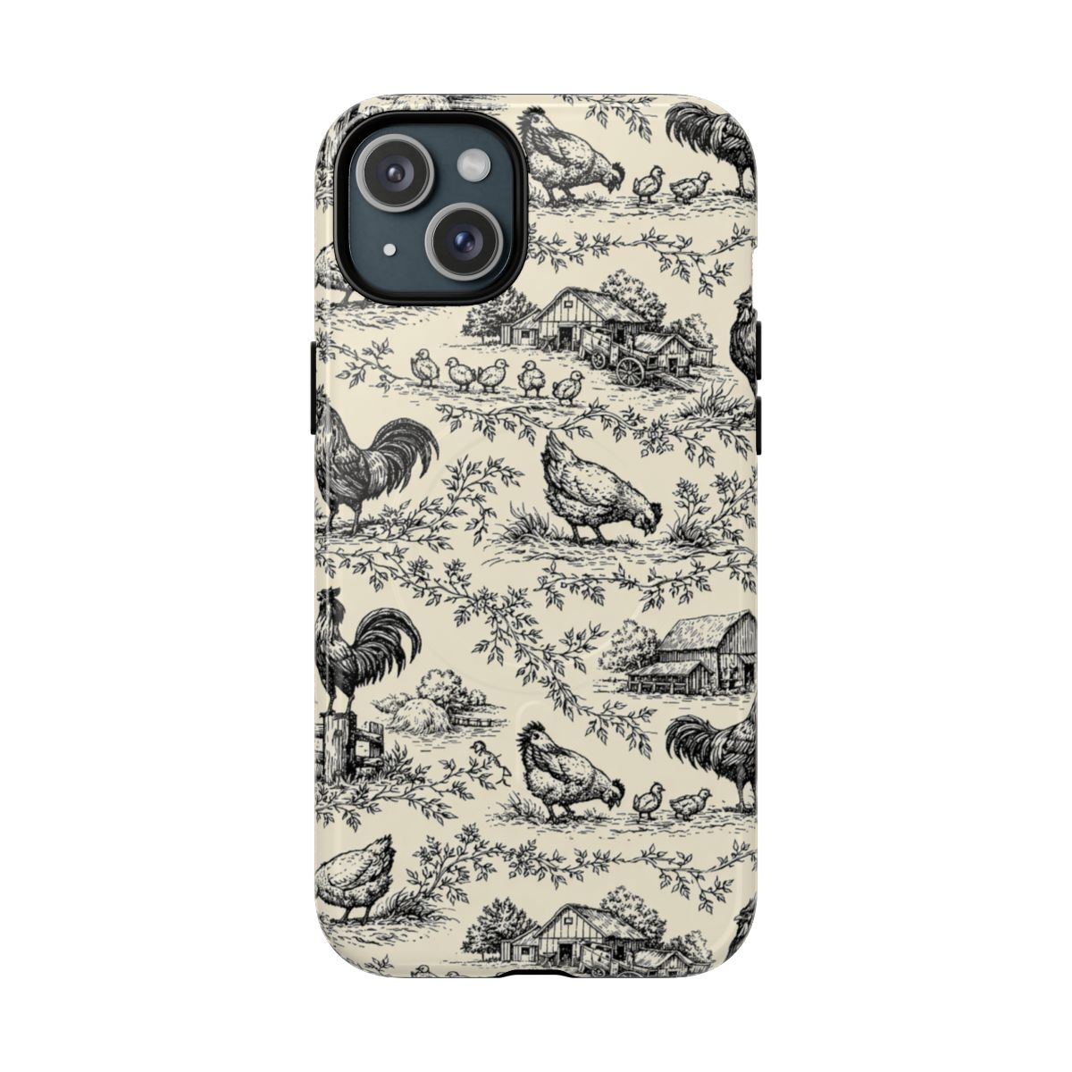 Toile Chickens Magnetic Case