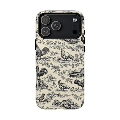 Toile Chickens Magnetic Case