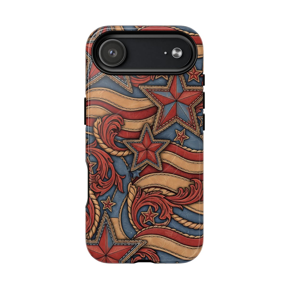 Faux Tooled Americana Magnetic Case