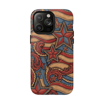 Faux Tooled Americana Magnetic Case