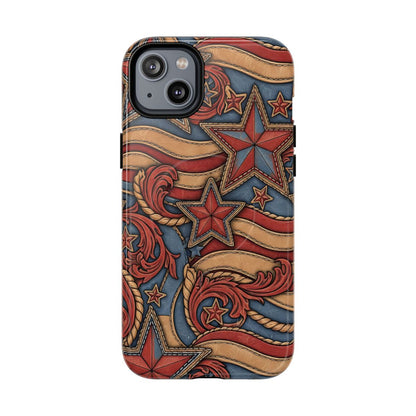 Faux Tooled Americana Magnetic Case
