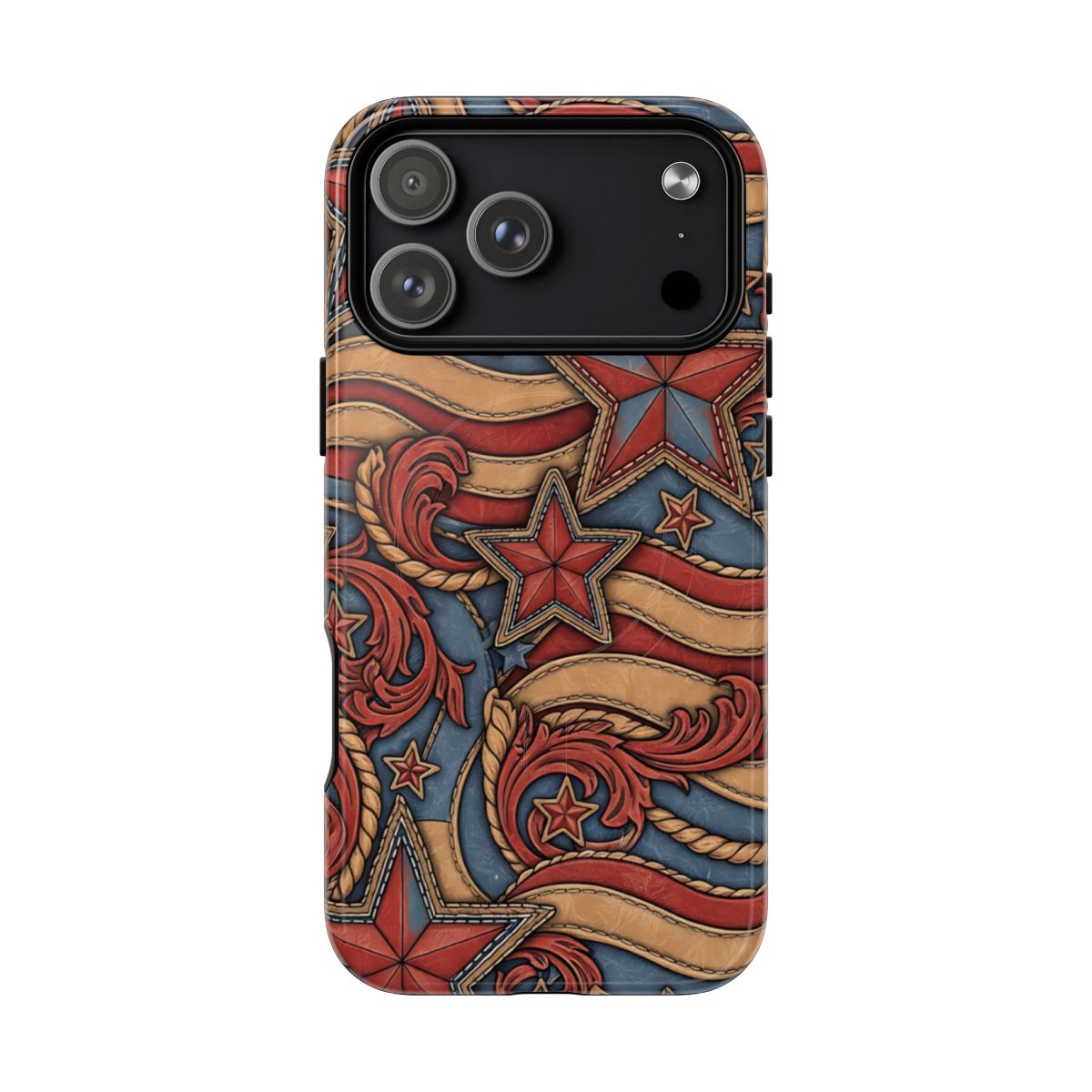 Faux Tooled Americana Magnetic Case