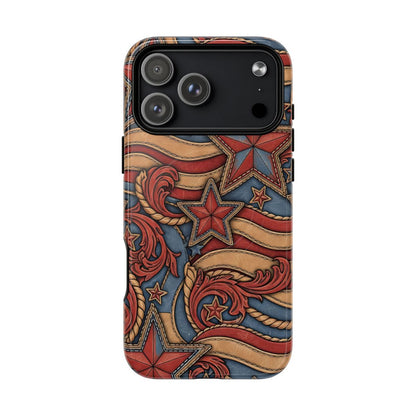 Faux Tooled Americana Magnetic Case