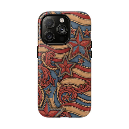 Faux Tooled Americana Magnetic Case