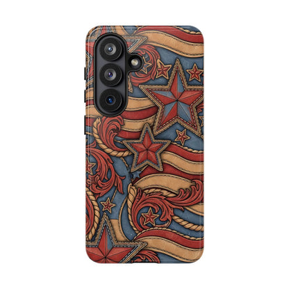 Faux Tooled Americana Tough Case