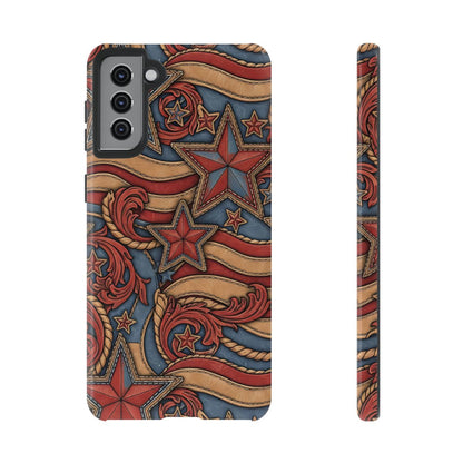 Faux Tooled Americana Tough Case