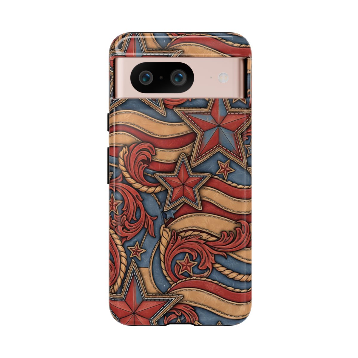Faux Tooled Americana Tough Case