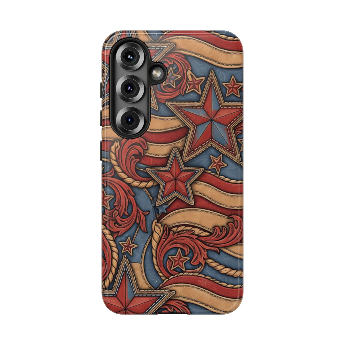 Faux Tooled Americana Tough Case
